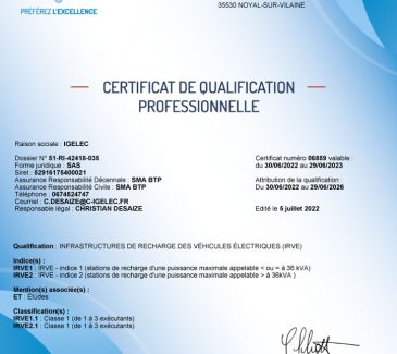 Qualifelec IRVE